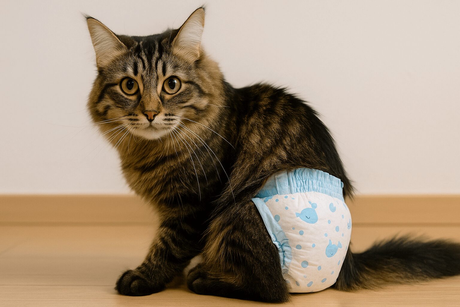 猫　オムツ　うんち　どうする